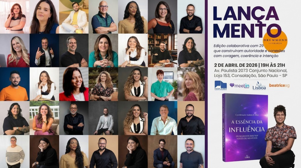 O papel transformador da autoridade no mundo corporativo é tema do livro “A Essência da Influência”, que reúne Top Voices em São Paulo